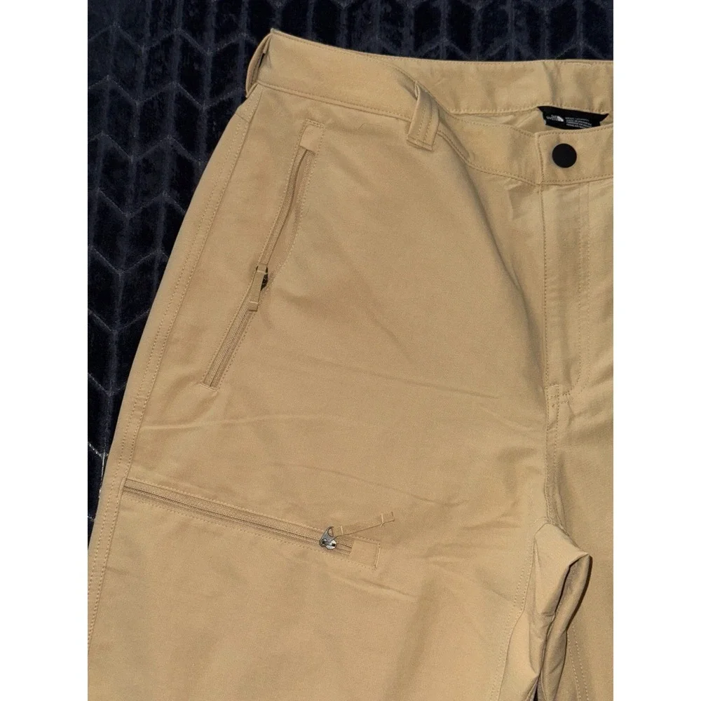 The North Face Men's Pants Retrac Tech III Flashdry Hiking Climbing Khaki Sz 36